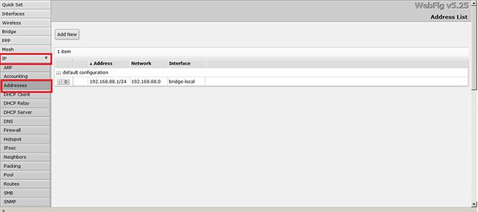 Static IP